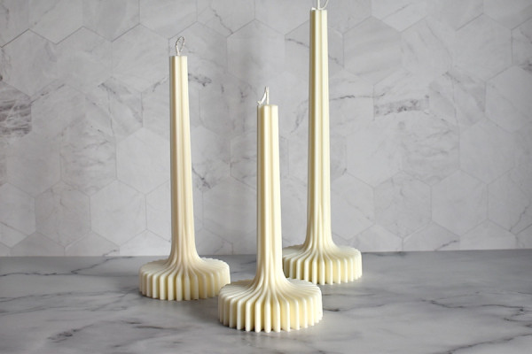 Vela Columna acanalada